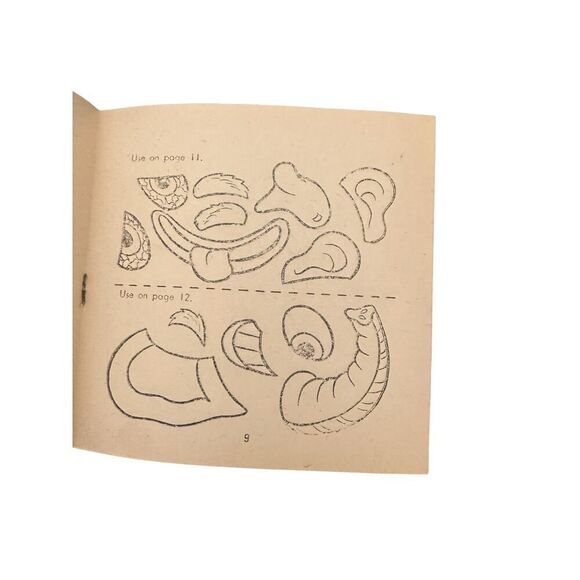 Vintage 1950s Activity Book | Unused  – Mid-Century Kids Ephemera - Picture 9 of 10